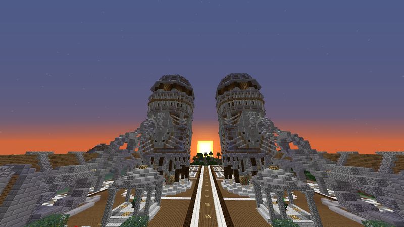 Sunset At Spawn Sunset At Spawn