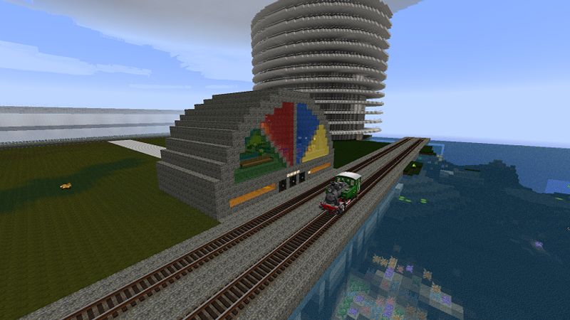 Town Train Station Town Train Station